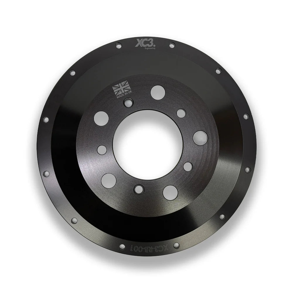 BMW M2 F87 / M3 F80 / M4 F82 BTCC Custom Rotor Bells – 368 mm × 36 mm for AP Racing CP9660 Calipers | XC3 Engineering