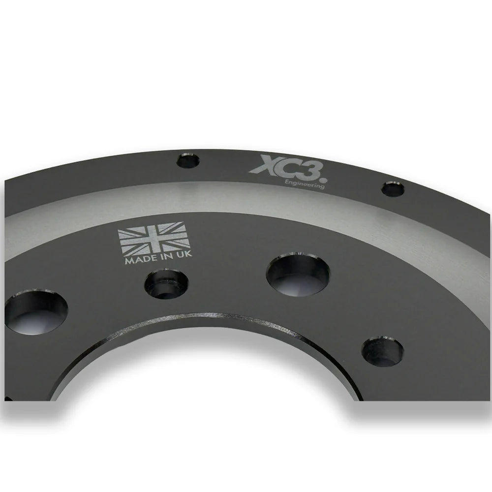 BMW M2 F87 / M3 F80 / M4 F82 BTCC Custom Rotor Bells – 368 mm × 36 mm for AP Racing CP9660 Calipers | XC3 Engineering