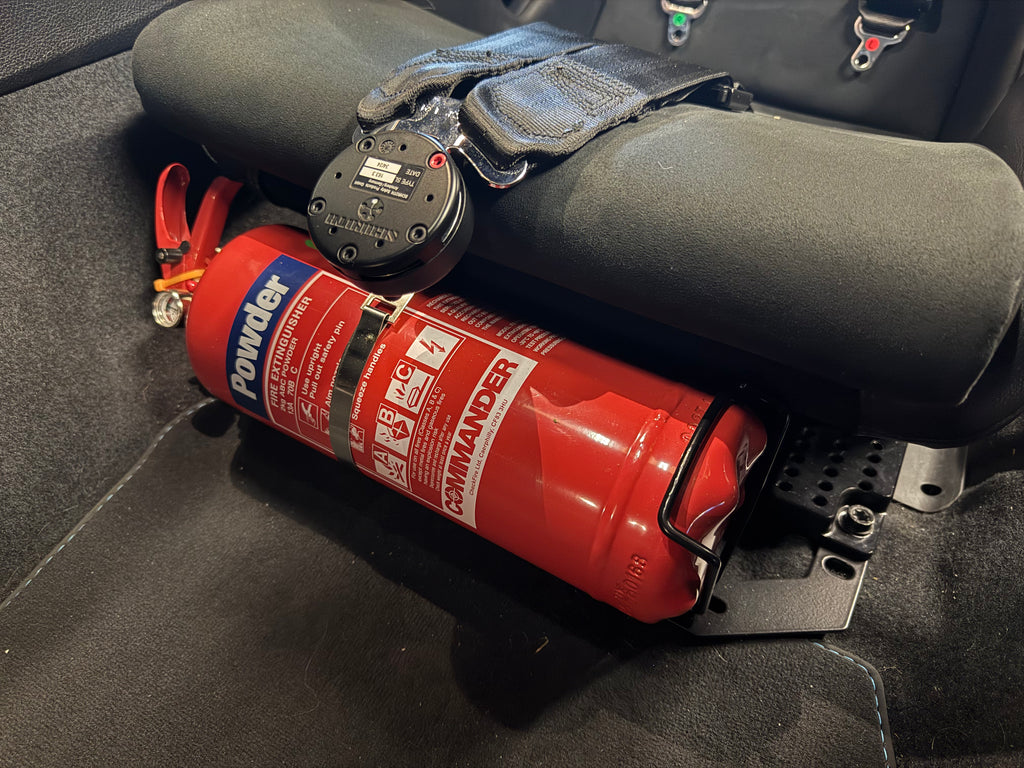 BMW F8X Footwell Extinguisher Kits RaceSafe