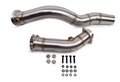 VRSF 3" BRUSHED DOWNPIPES FOR S55 F87 M2 COMPETITION, F80 M3 & F82 M4
