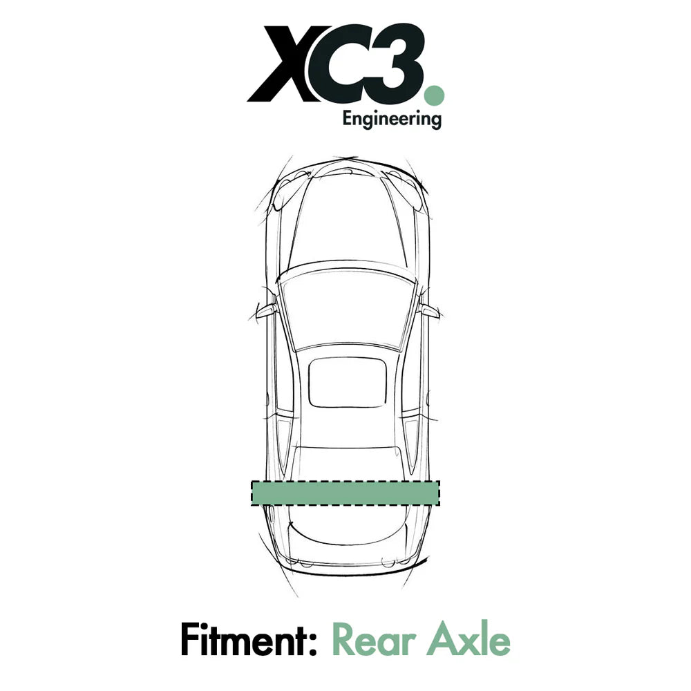 BMW M2 F87 / M3 F80 / M4 F82 Adjustable Rear Toe Arms – F8X Platform | XC3 Engineering