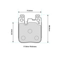 Ferodo DS1.11 Brake Pads BMW M Lite & M Vehicles Rear FCP4663W